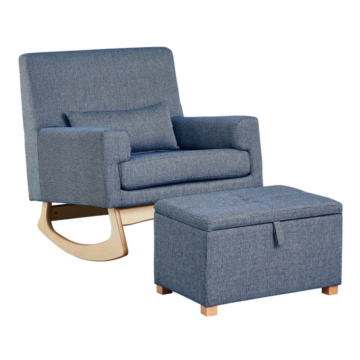 Gaia Baby | Serena Rocking & Nursing Chair + Footstool Bundle