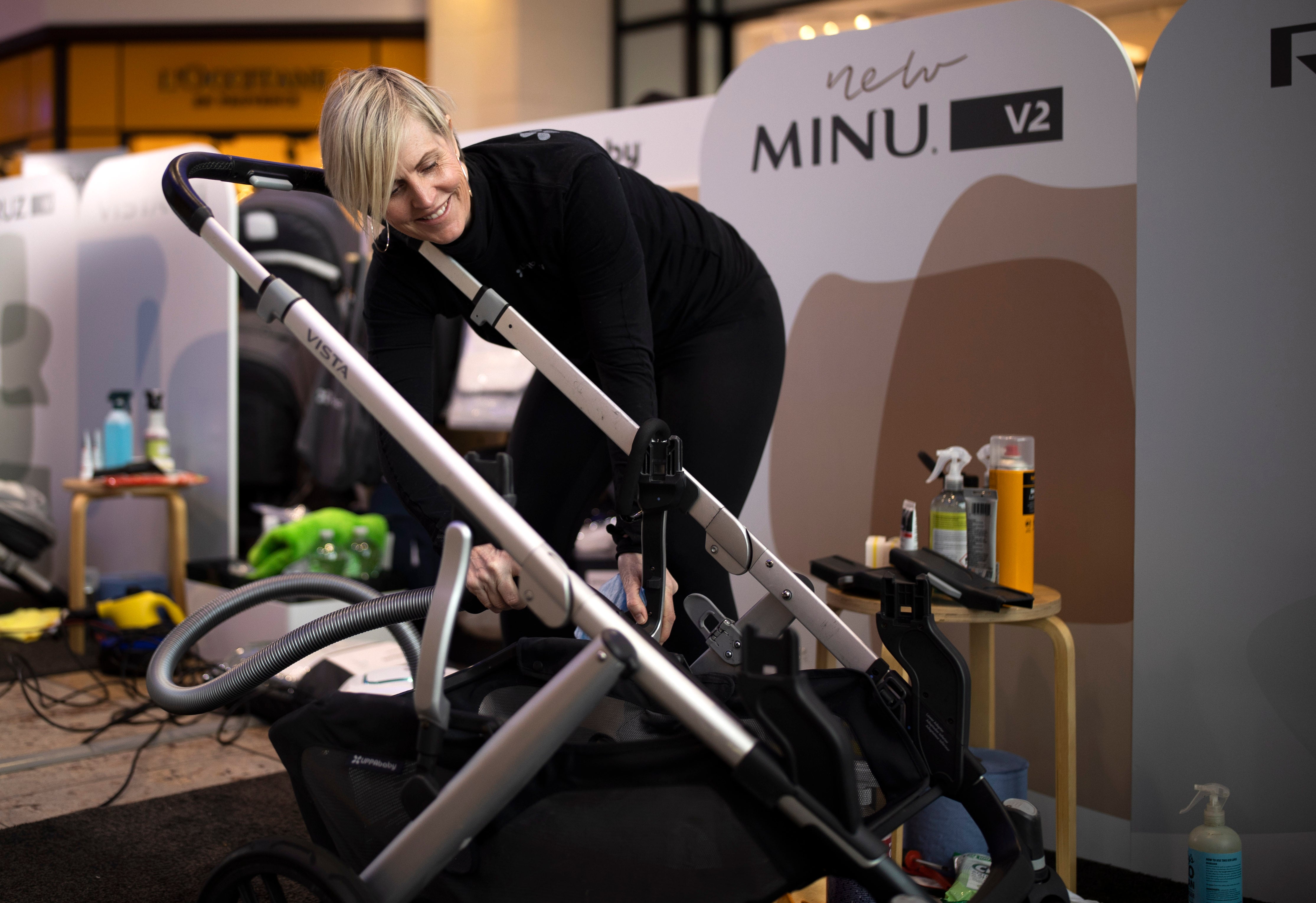 Uppababy shop stroller cleaning