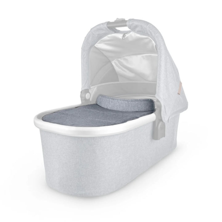 UPPAbaby Bassinet V2 Boot Cover in Gregory (blue-grey) on a white background