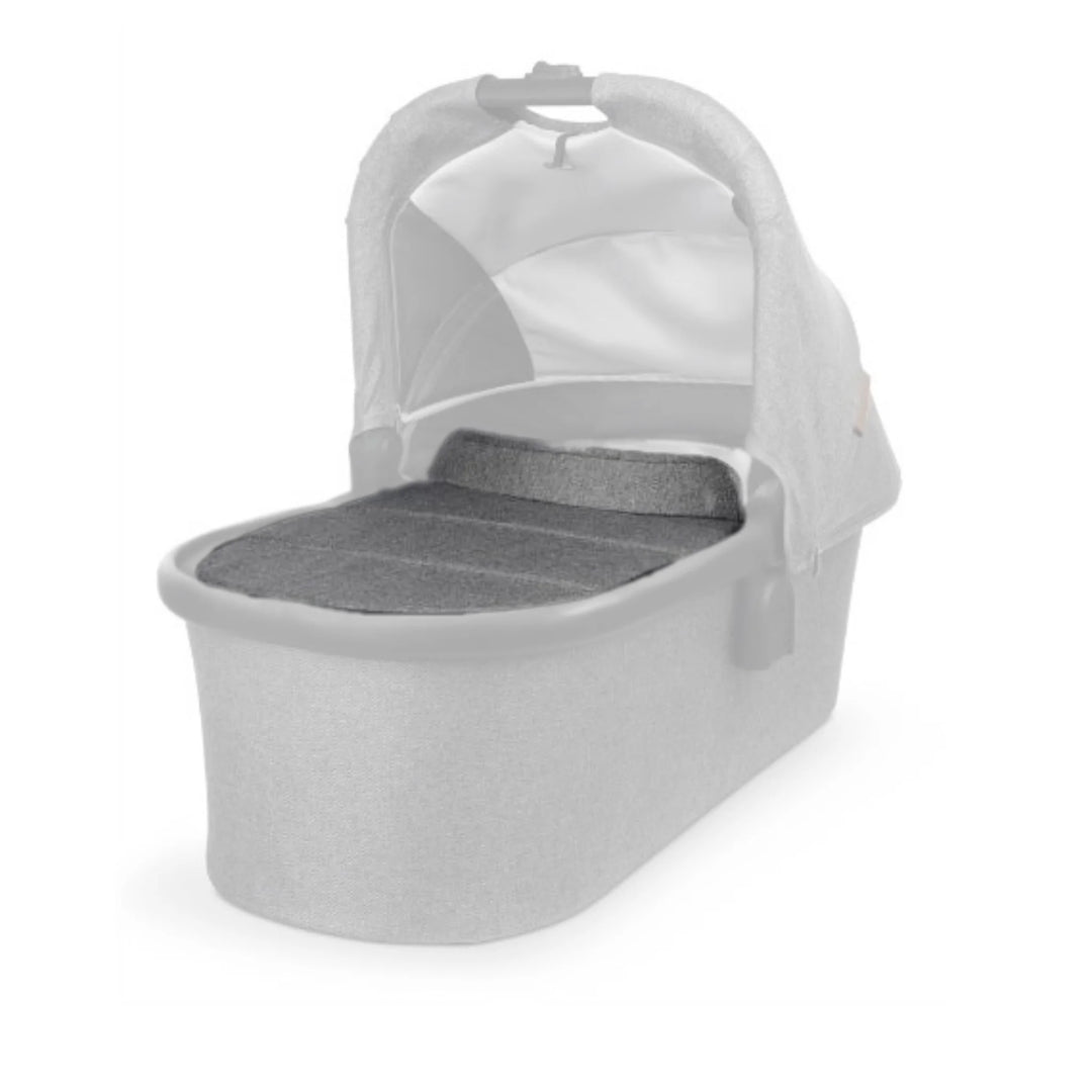 UPPAbaby Bassinet V2 Boot Cover in Jordan (grey) on a white background