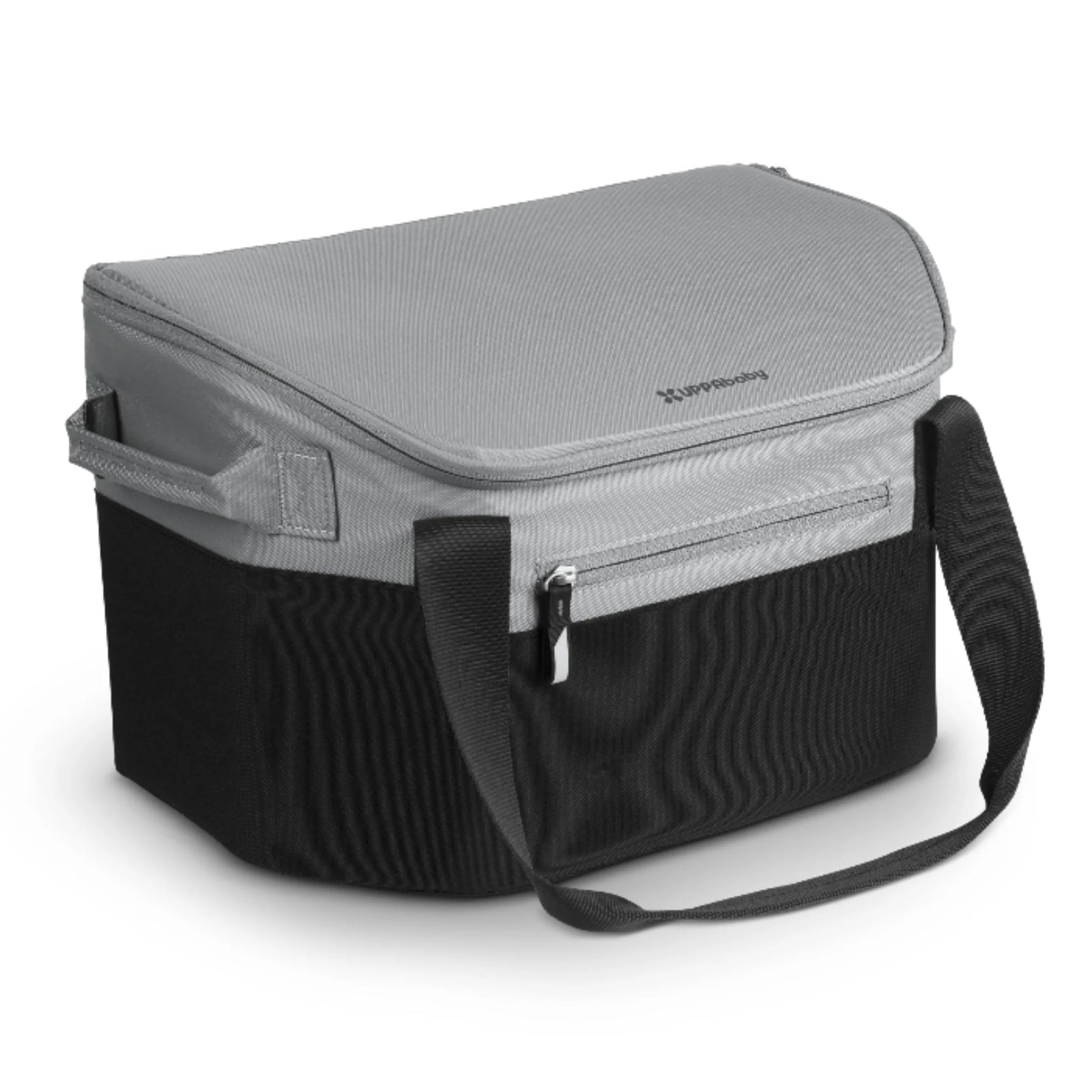 UPPAbaby Bevvy stroller basket cooler box, insulated cooler bag designed to fit UPPAbaby pushchair baskets, ideal for snacks and drinks on the go.