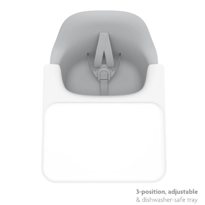 UPPAbaby Ciro High Chair Chloe with 3-position adjustable, dishwasher-safe tray and ergonomic seamless seat, modern baby high chair for easy feeding and cleaning.