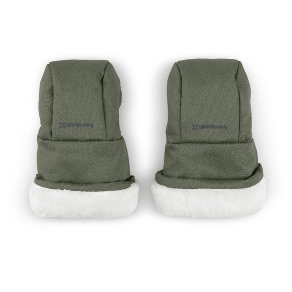UPPAbaby Cozy Handmuffs Evelyn pushchair hand warmers, pair of insulated stroller mitts with soft fleece lining designed to keep hands warm in cold weather.