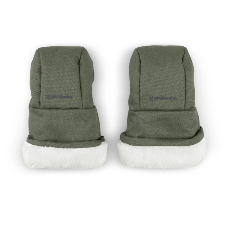 UPPAbaby Cozy Handmuffs Evelyn pushchair hand warmers, pair of insulated stroller mitts with soft fleece lining designed to keep hands warm in cold weather.
