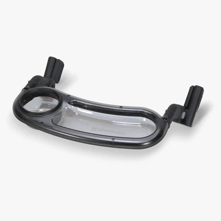 UPPAbaby Minu V3 snack tray accessory with cup holder on white background