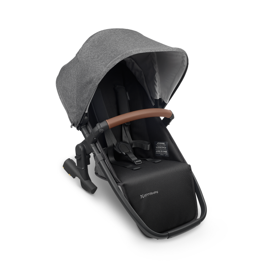 This is a product shot of the UPPAbaby RumbleSeat V2 in Greyson on a white background.