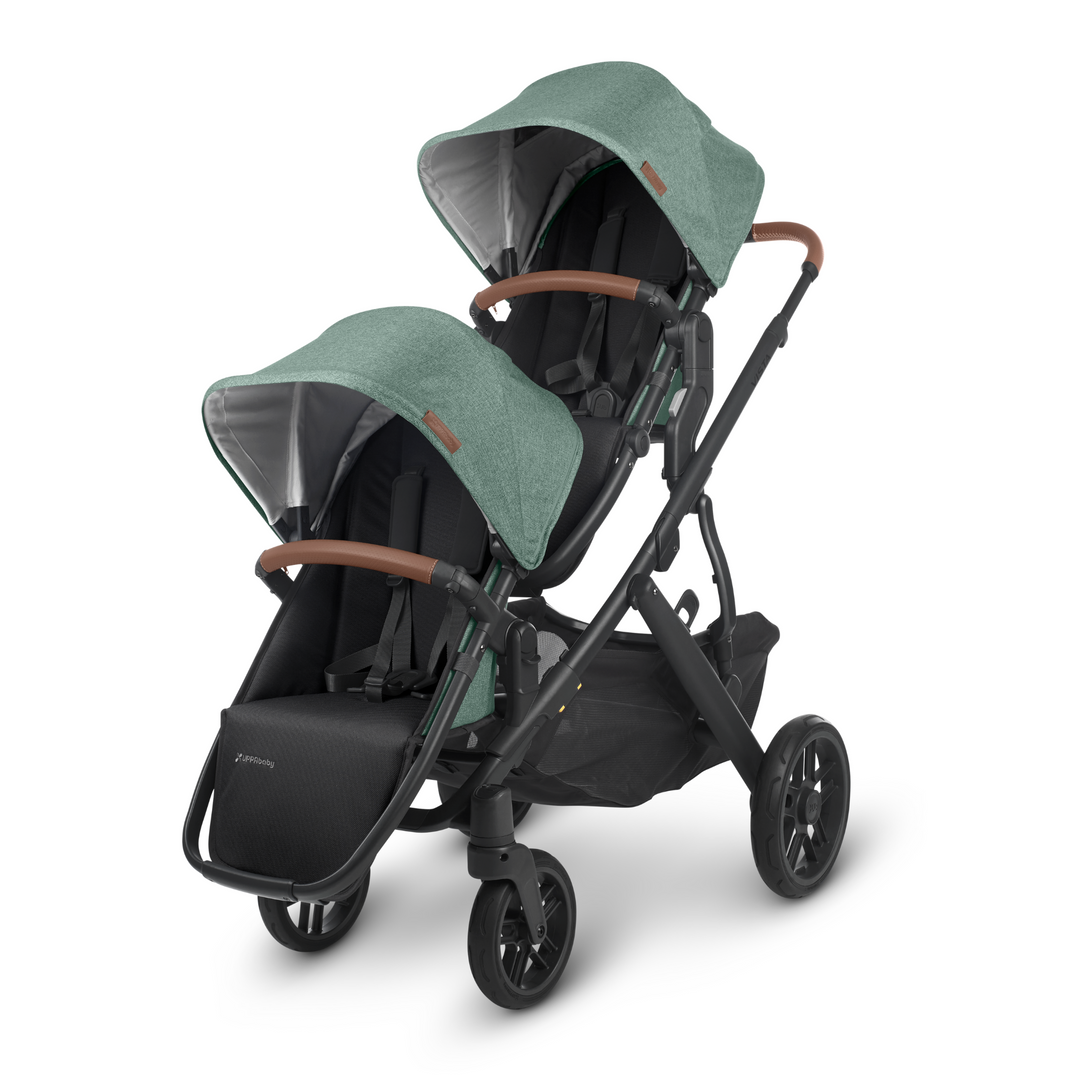 Folding uppababy vista with rumble seat deals