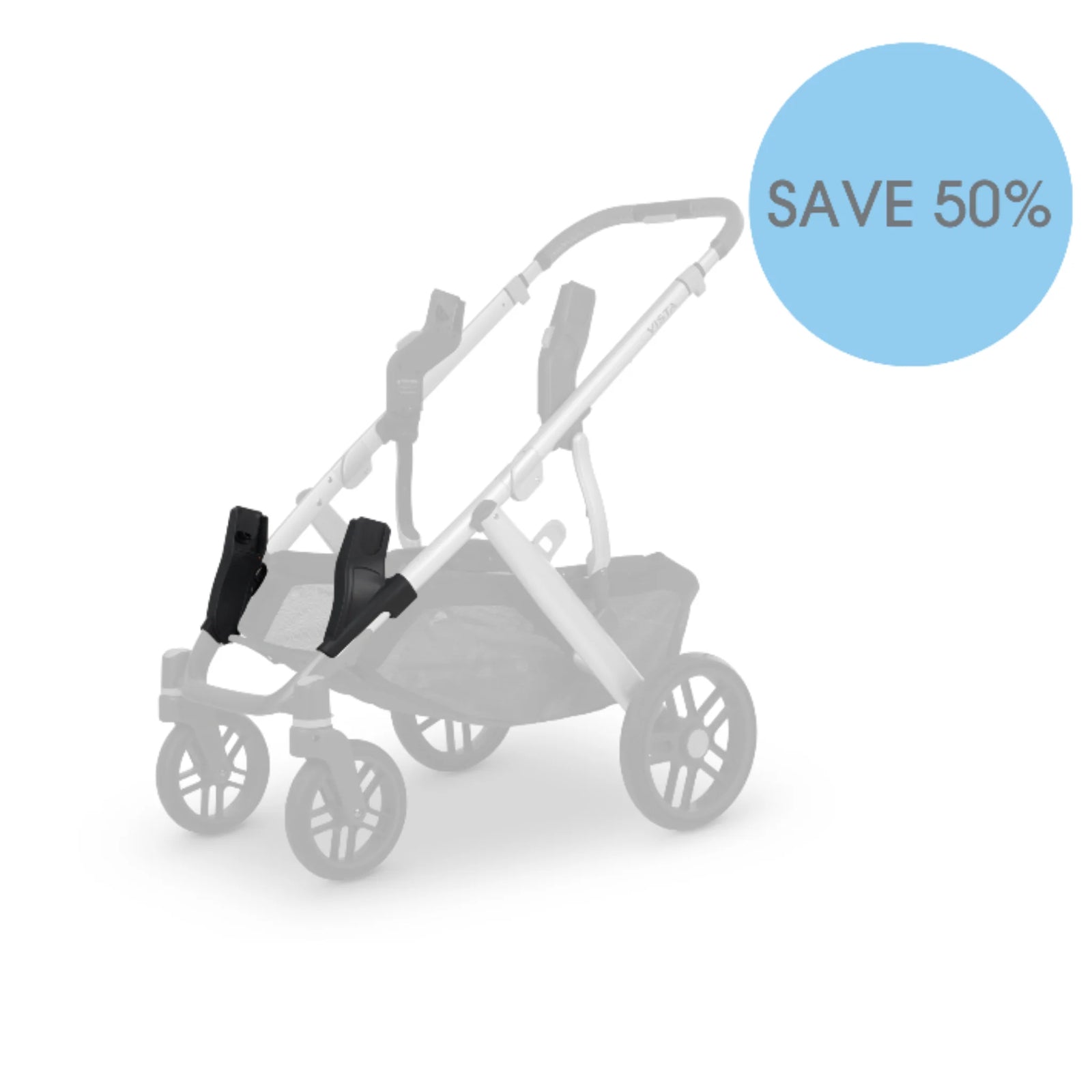 UPPAbaby Vista lower car seat adapters (2024) for infant car seat