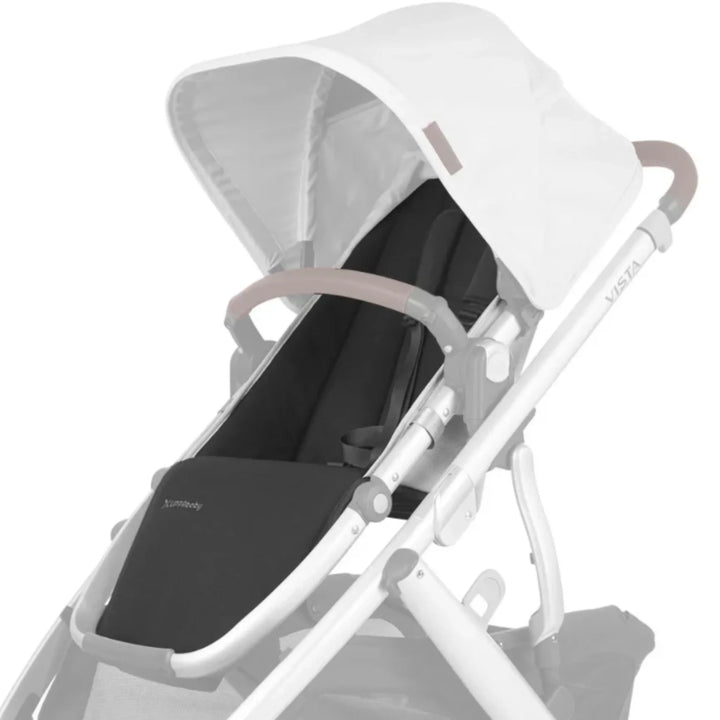 UPPAbaby Vista replacement seat fabric in Bryce (seat liner and canopy) shown fitted on stroller
