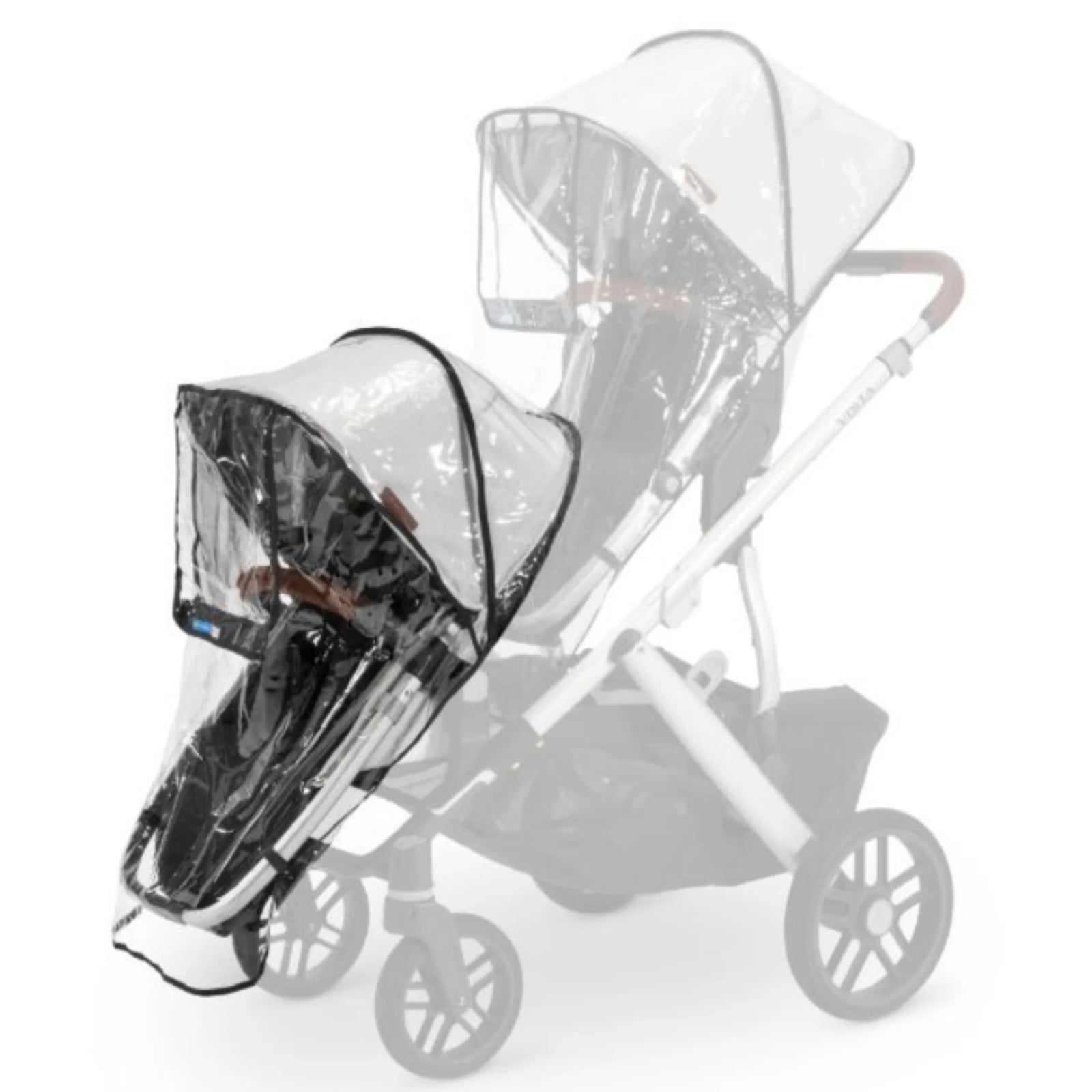 UPPAbaby Vista V2 RumbleSeat replacement rain shield, clear weather cover on stroller