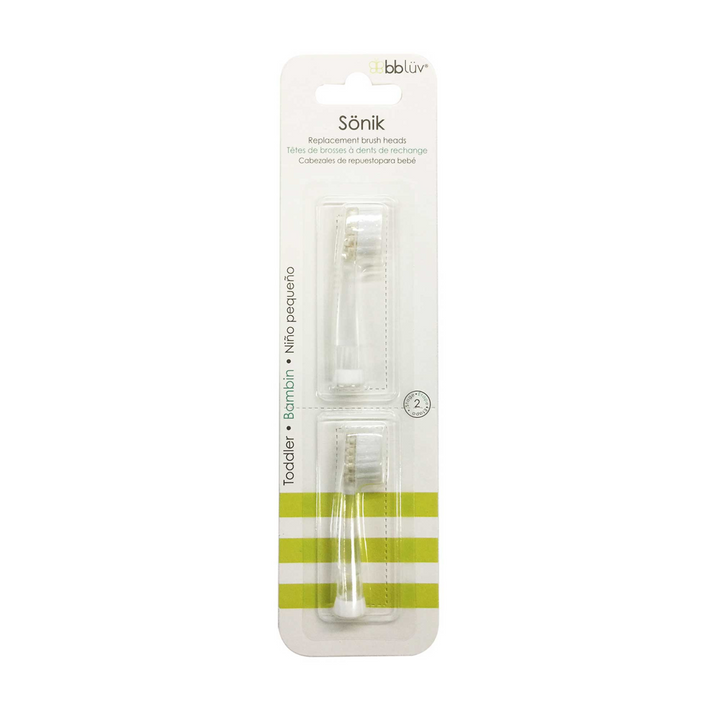 BBLuv Sonik Electric toothbrush replacement brush heads for toddler