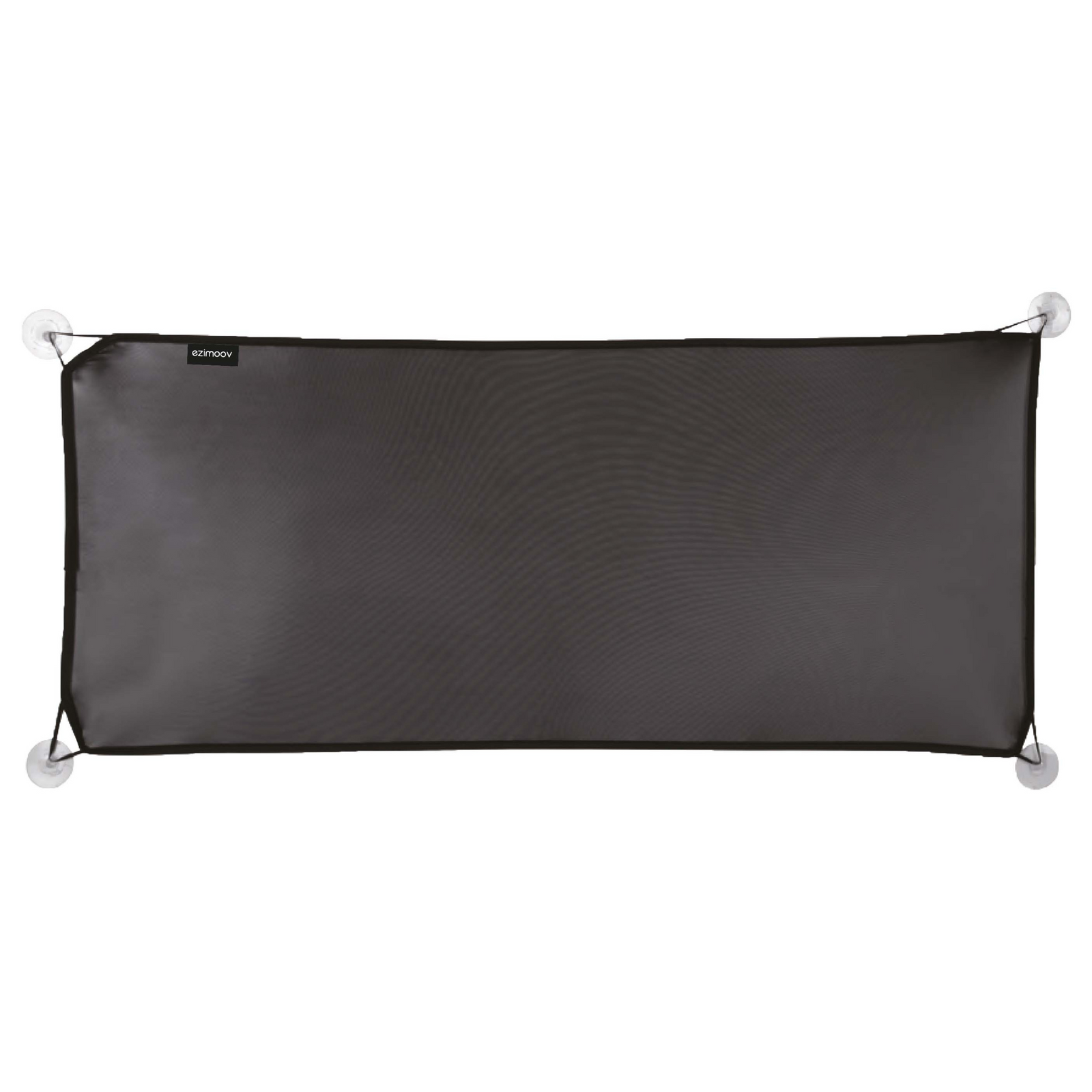 Image of Ezimoov Rear Windscreen Sunshade with suction cups on white background.