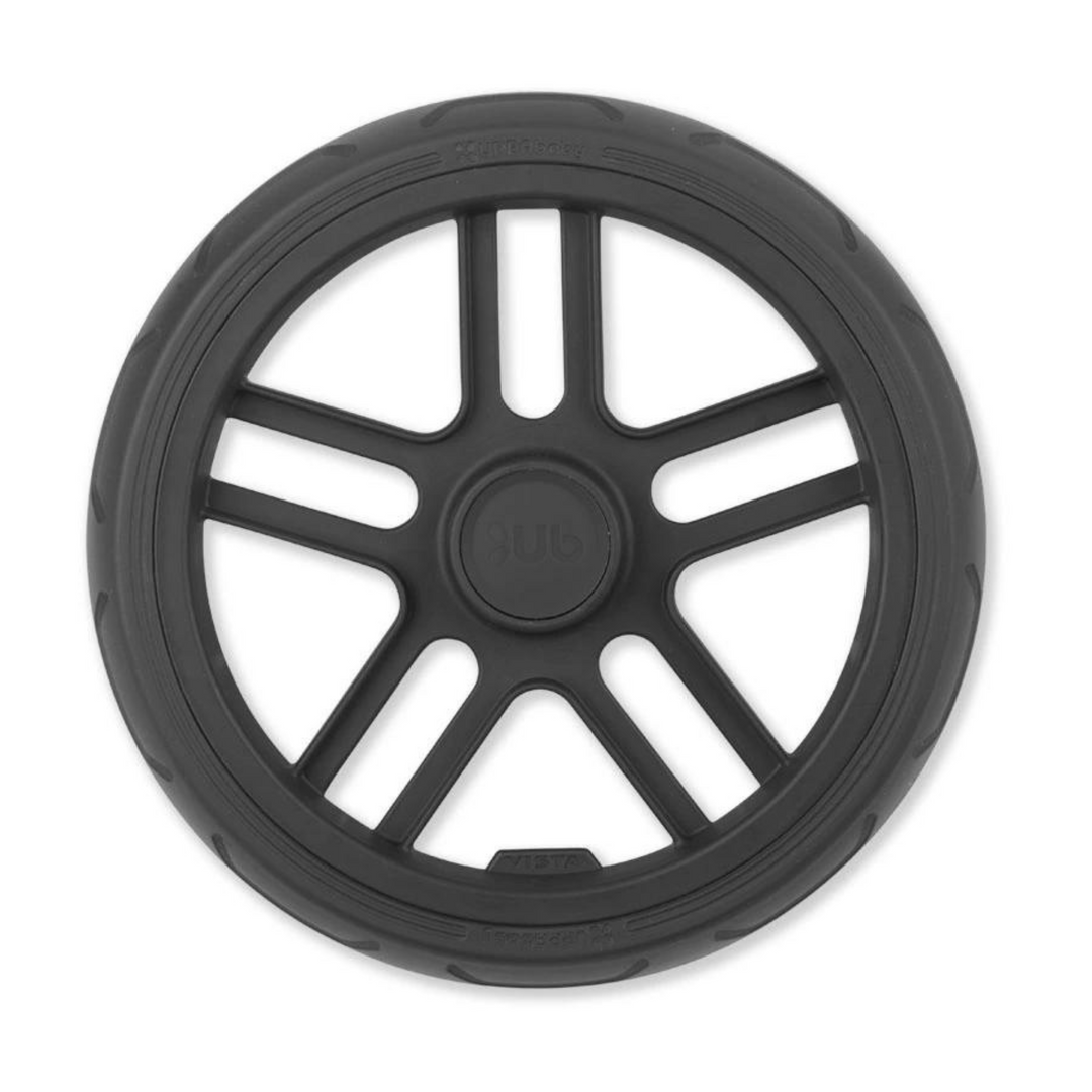 This image shows the Vista rear wheel in carbon on a white background.