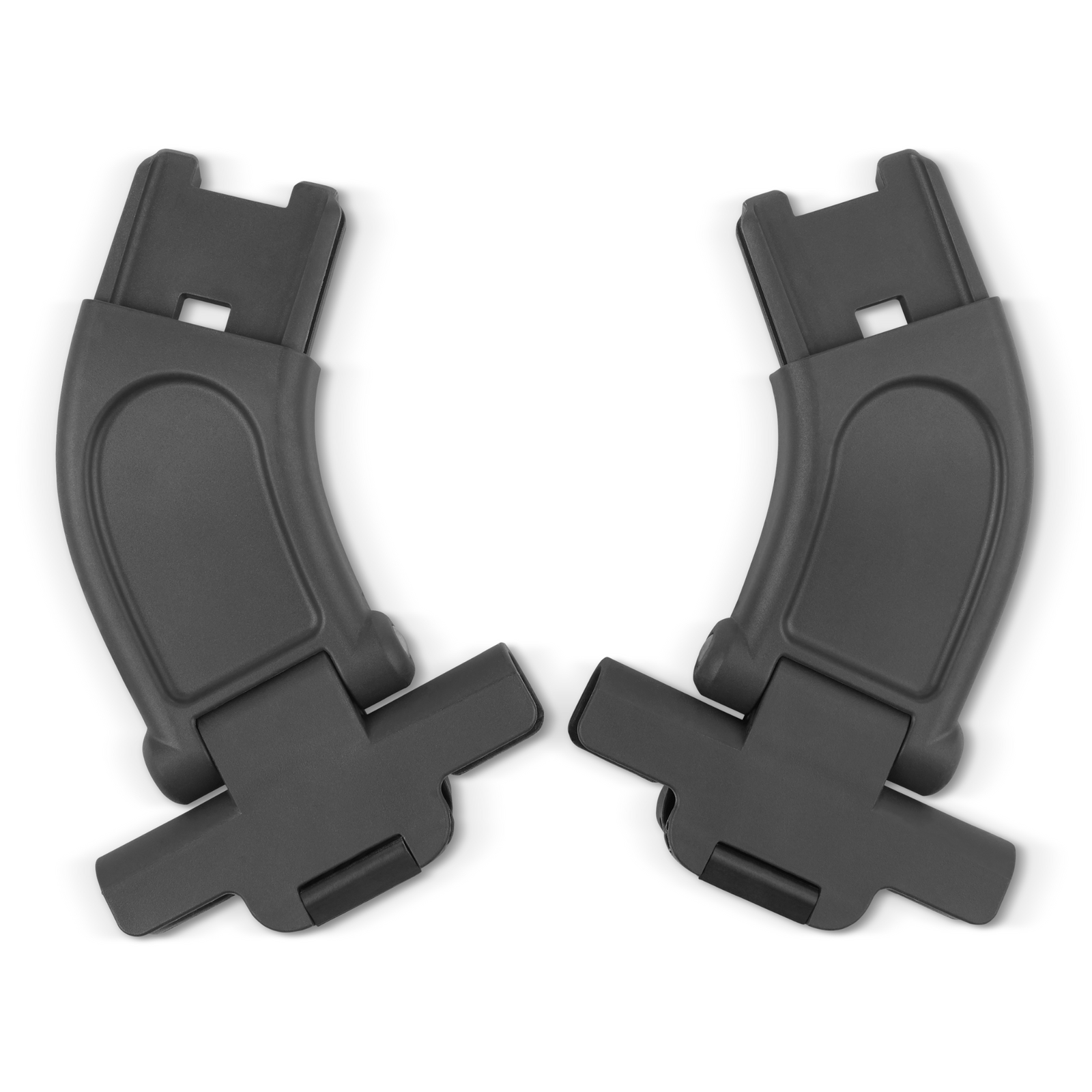 This product image is of the UPPAbaby Minu V2 adapters for the Mesa i-Size car seat and Carrycot or Bassinet accessory