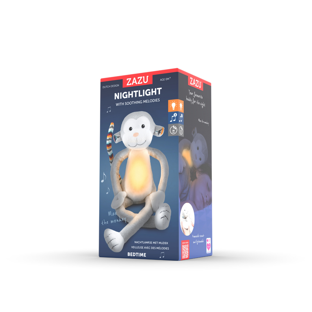 Zazu Soft Toy Nightlight Max Clever Clogs